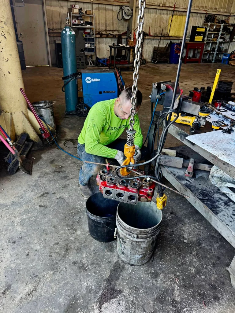 Drill rig repair