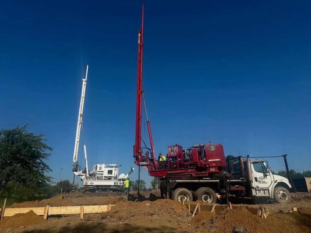 FnD-Piers-team-prepping-a-drill-site-near-Dallas-Texas