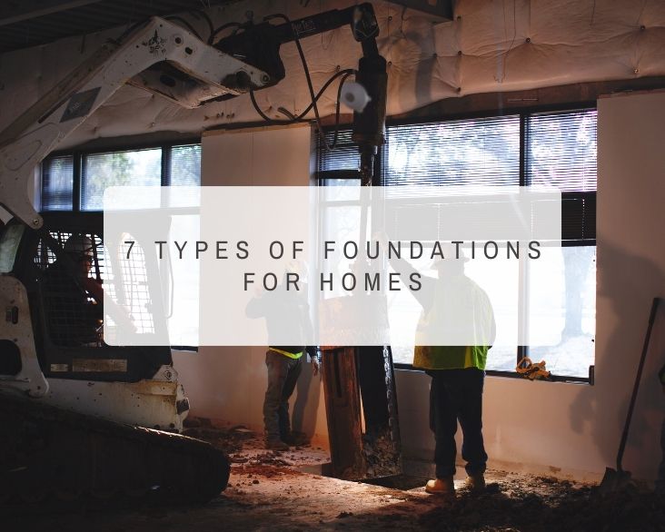 7 types of foundations for homes