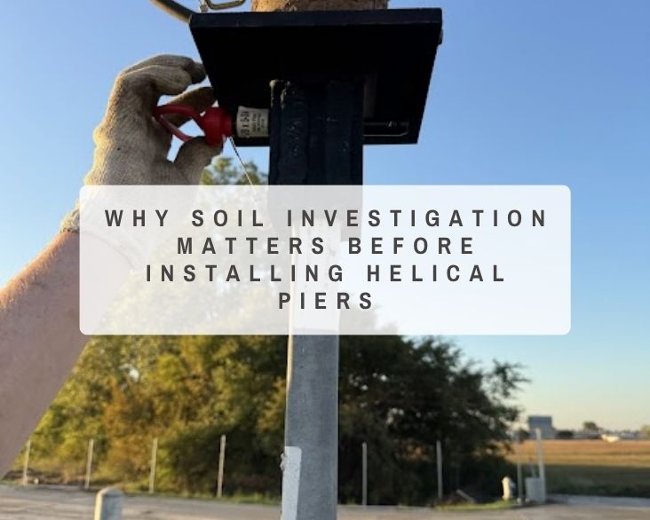 Why Soil Investigation Matters Before Installing Helical Piers