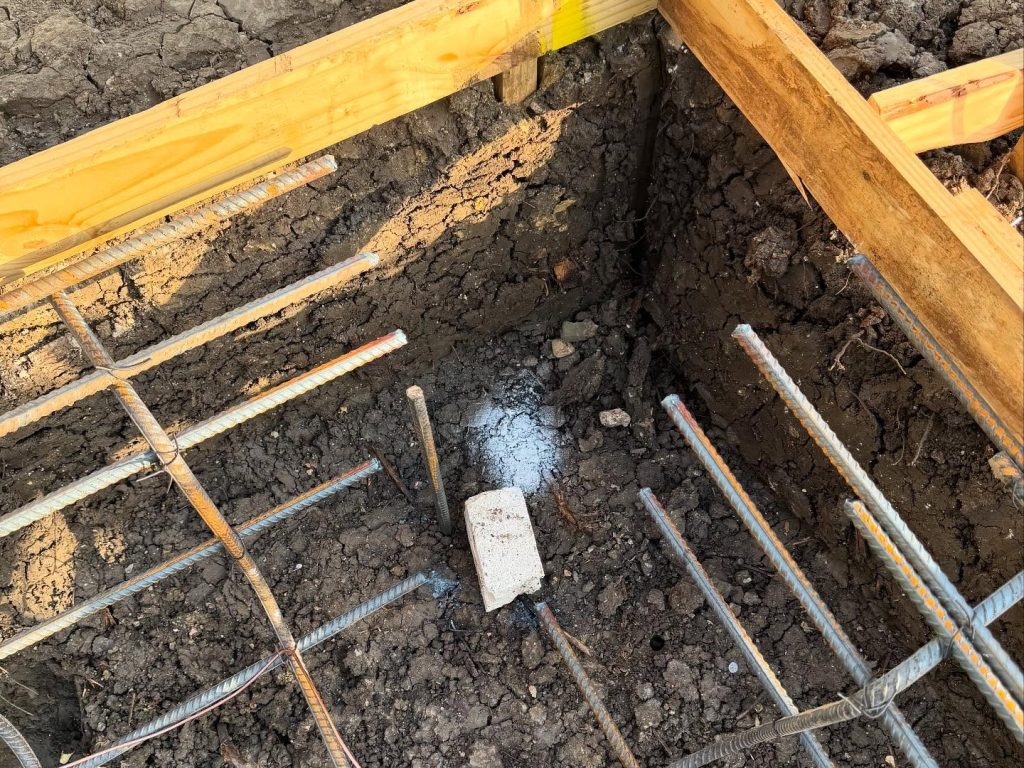 Foundation-being-set-by-the-FnD-Piers-team-near-Fort-Worth-Texas.