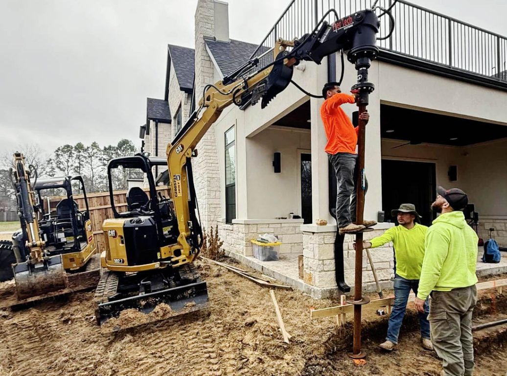 helical piers vs driven piles