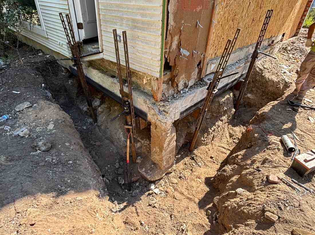 failing-foundation-helical-piers-for-new-construction