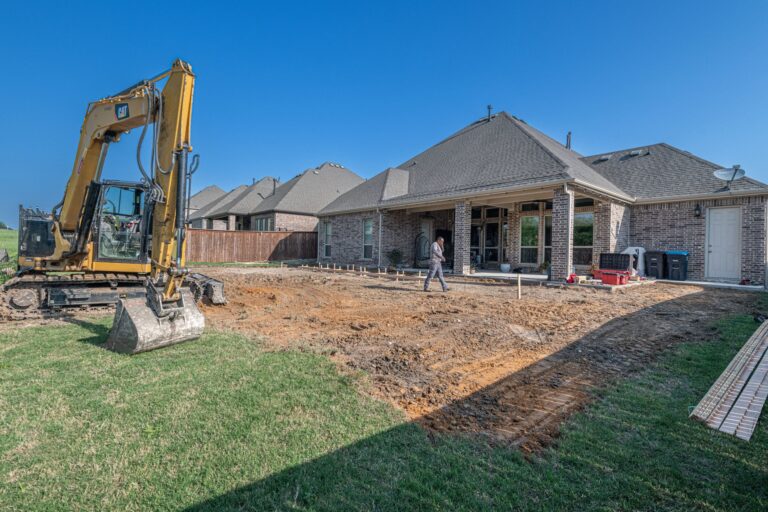Foundation repair and helical piers in Flower Mound, TX