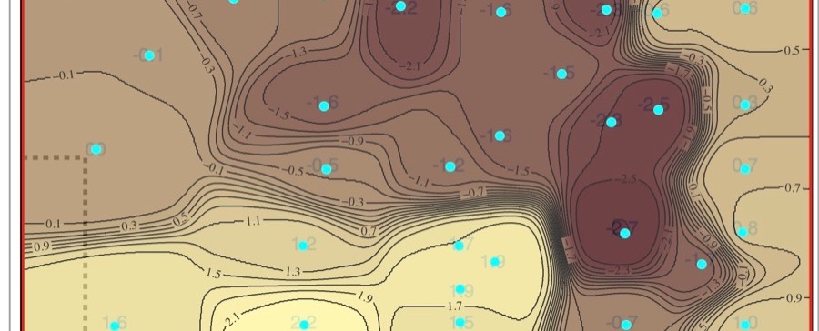 Engineered foundation elevation survey