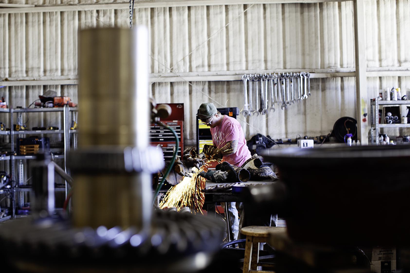 helical-pier-fabrication-welding