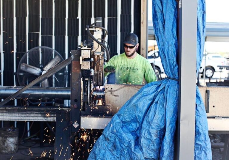 helical piers production